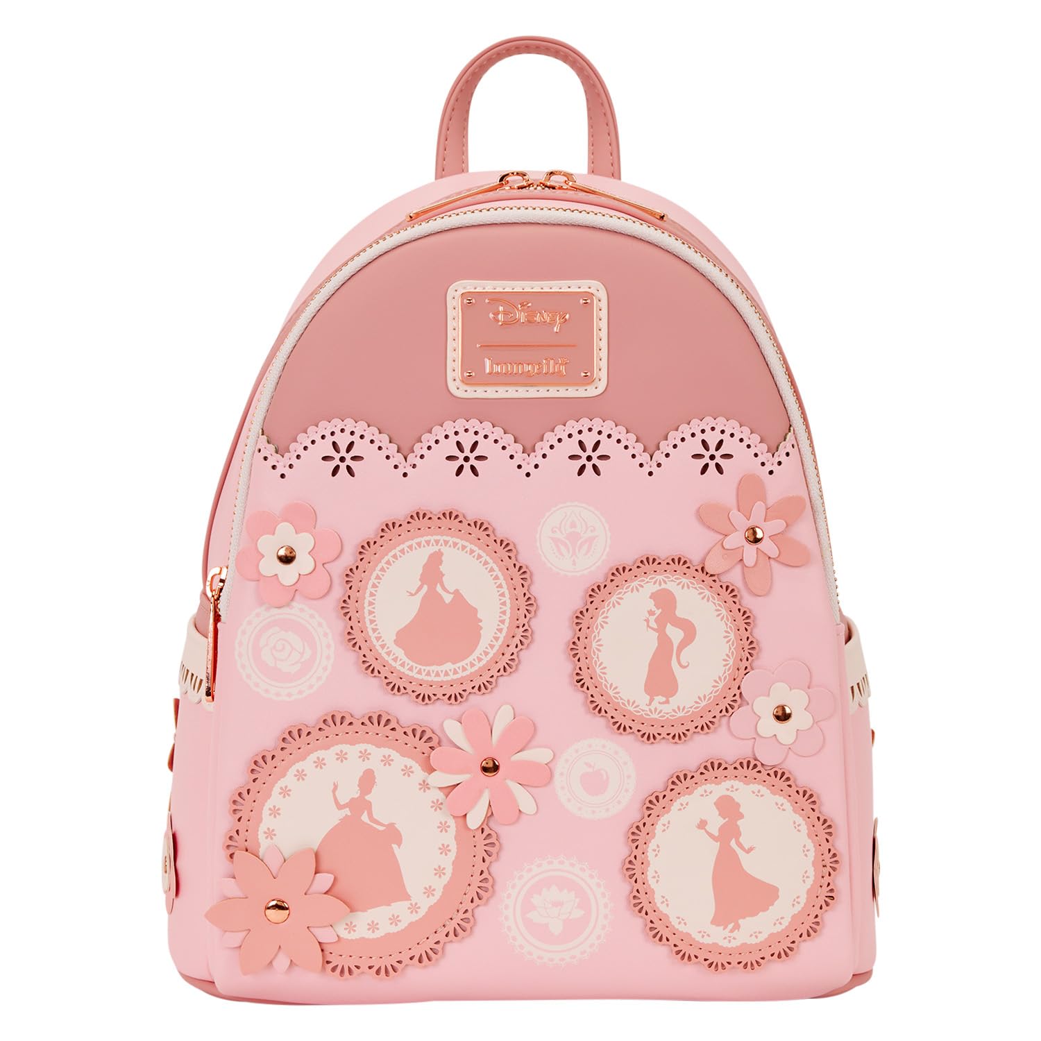 disney&VANSプリンセスリュック Amazon.com | Disney Princess Mini Backpack with Lunch Box Set - 11